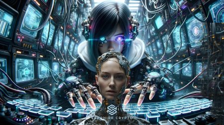 Девушка киберпанк