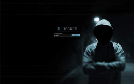 Безликий мужчины в капюшоне