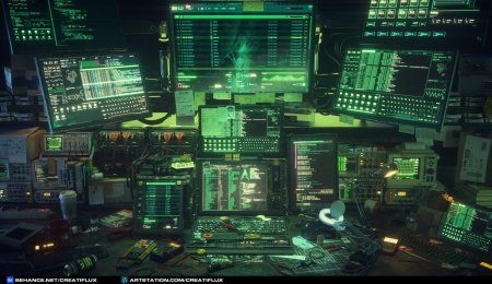 В стиле киберпанк