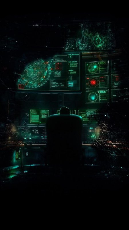 Киберпанк комната