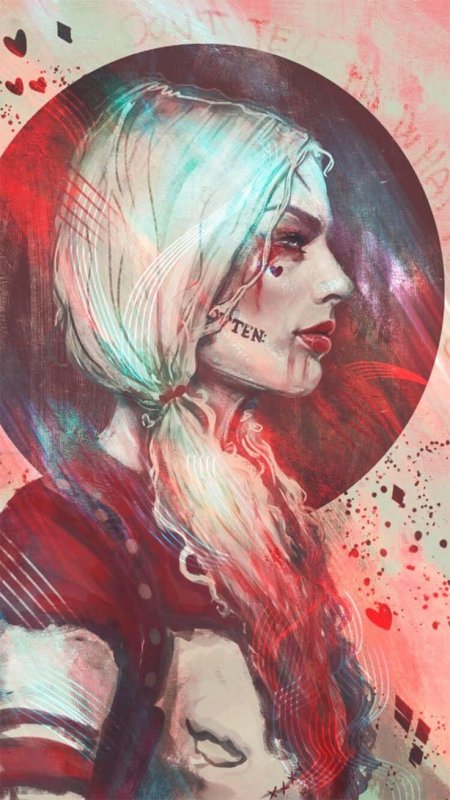 Харли квинн отряд самоубийц арт