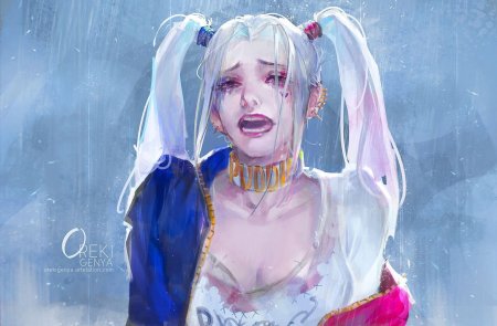 Харли квинн грустная