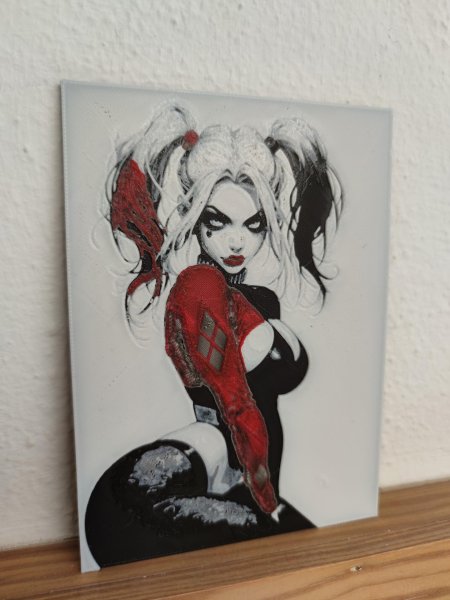 Harley quinn art