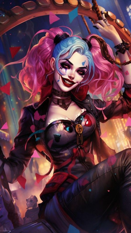 Аниме харли квинн