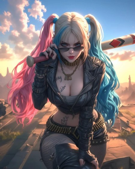 Харли квин арт