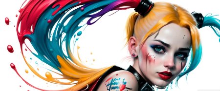 Харли квинн арты