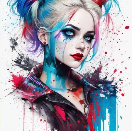 Харли квинн рисунки