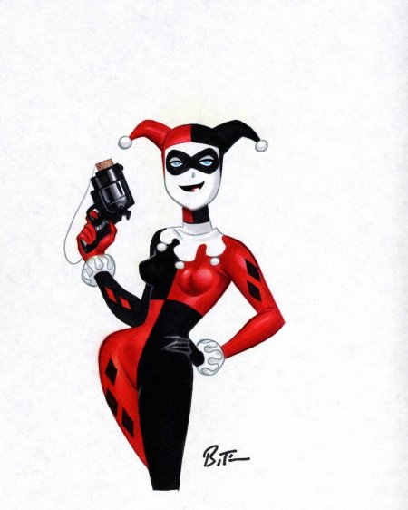 Харли квинн арлекин