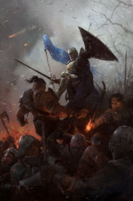 Битва рыцарей арт