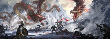 Битвы фэнтези дракон