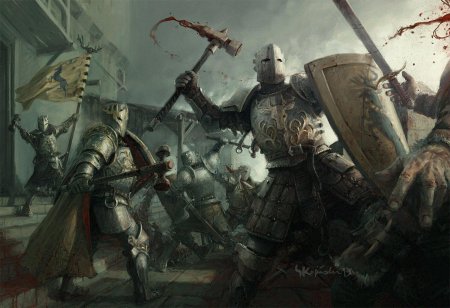 Средневековые рыцари