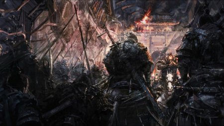 Осада штурм арт фэнтези