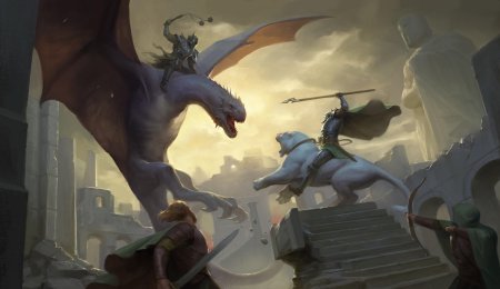 Днд битва с драконом