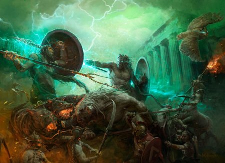 Пантеон богов древней греции арт