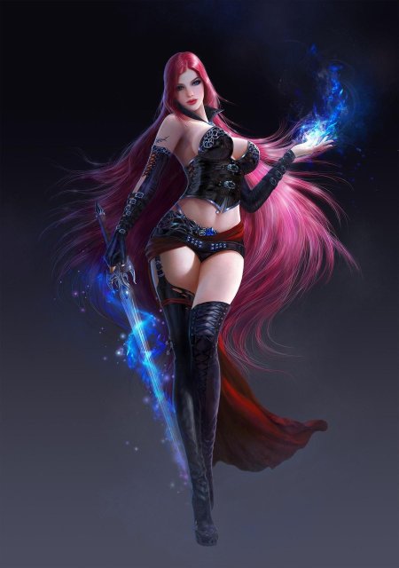 Фэнтези девушка