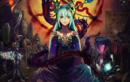 Аниме фэнтези магия