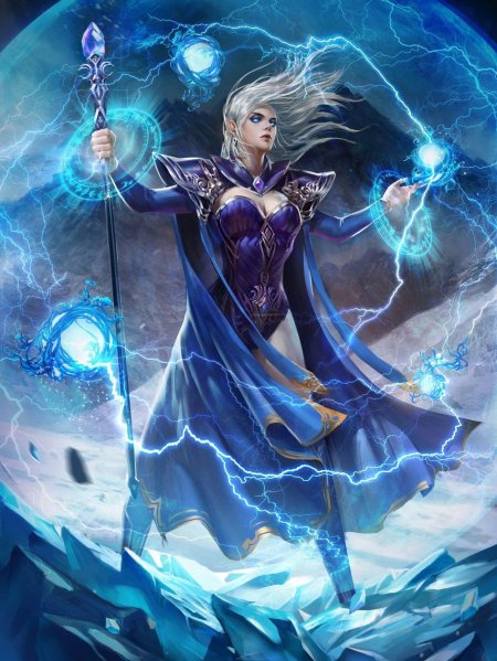 Ледяной маг днд