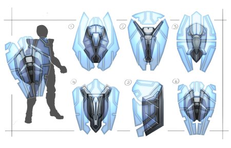 Силовой щит sci fi