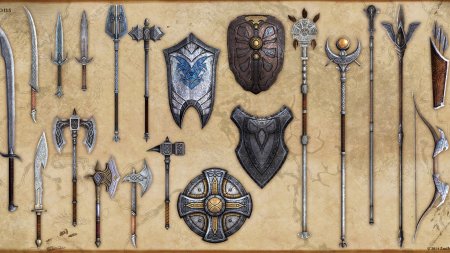 The elder scrolls оружие