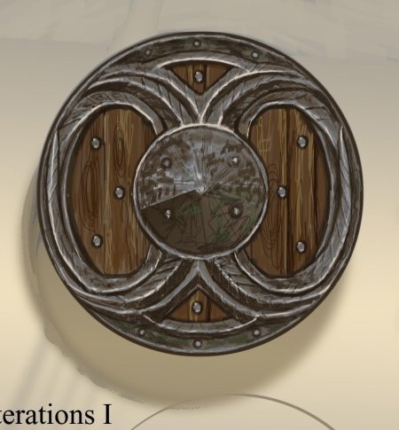 Железный щит скайрим