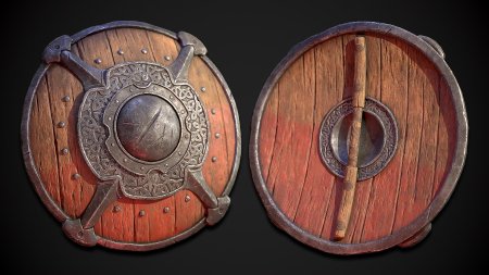 Деревянный щит