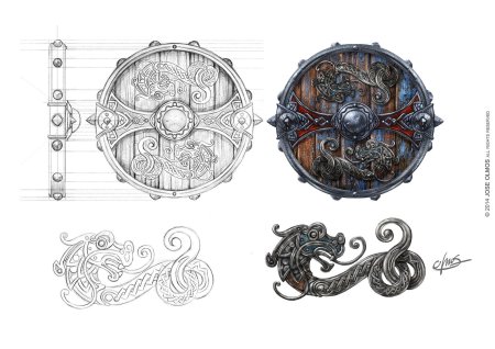 Кельтика орнамент викинг