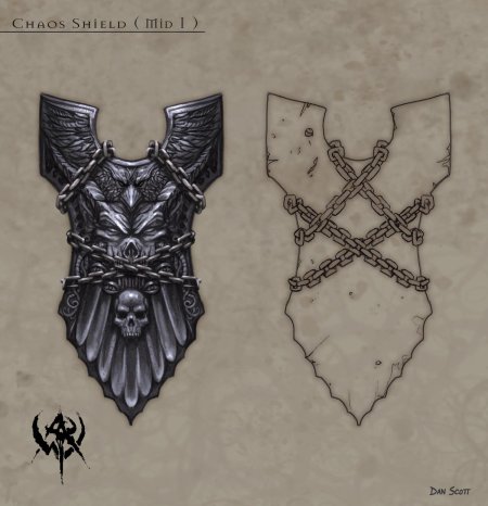 Щит вархаммер