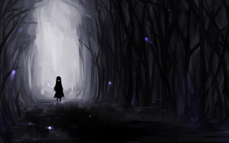 Мрачные аниме обои