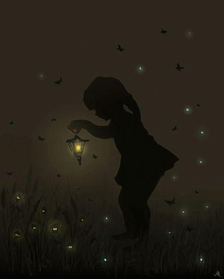 Светлячок девочка