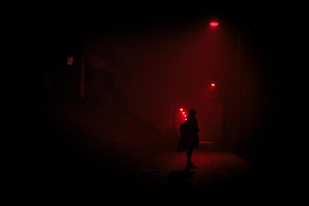 Девушка ночь