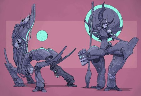 Робот киберпанк