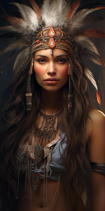 Американские индейцы девушки