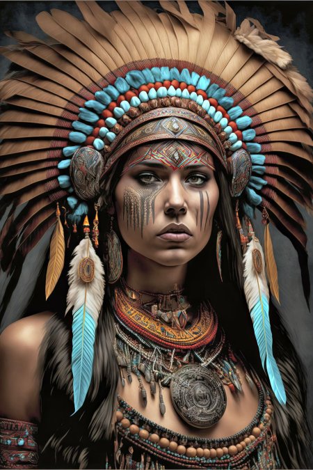 Женщины индейцы