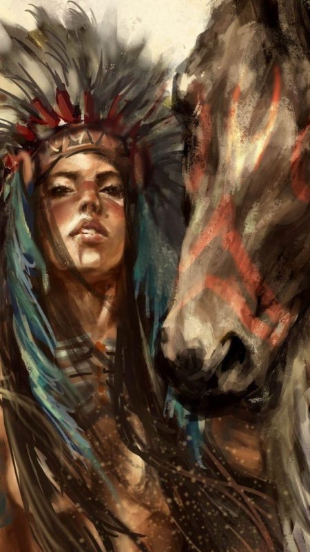 Лошади индейцев