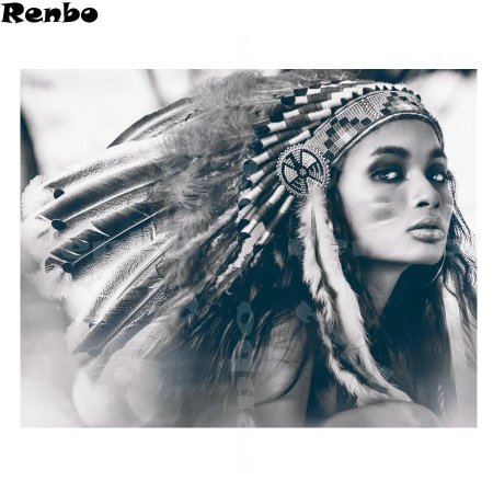 Женщина индеец