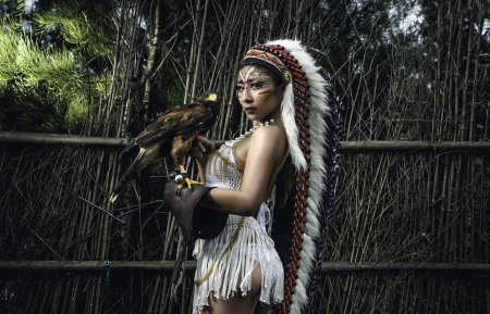 Красивые индейцы женщины