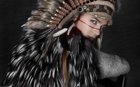 Индеец женщина