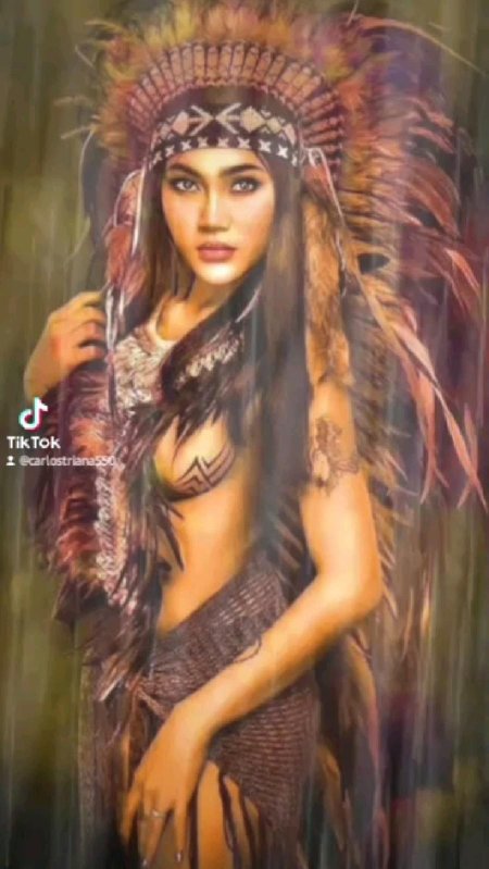 Голые индейские женщины