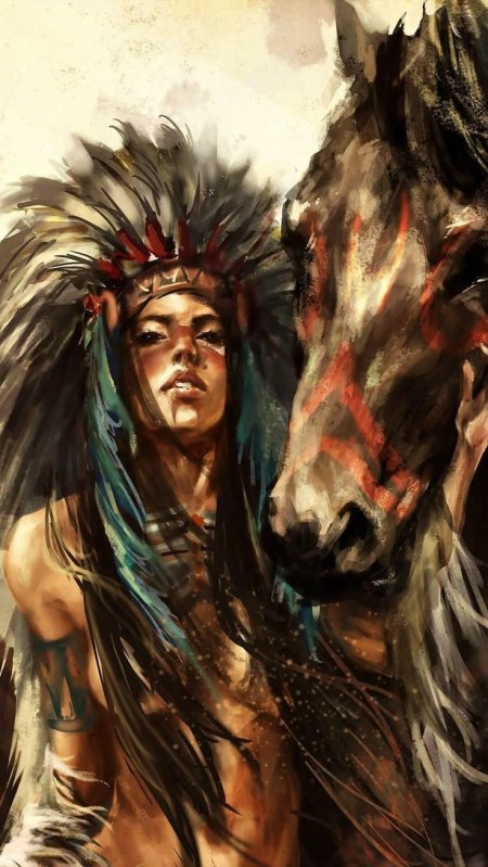 Лошади индейцев