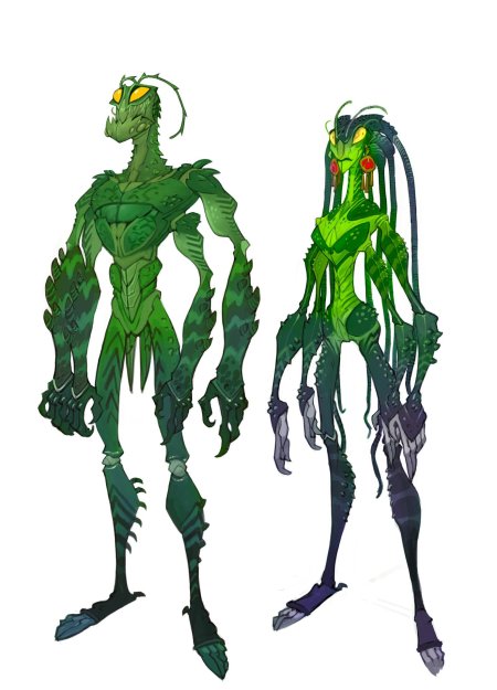 Инсектоиды раса art