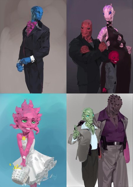 Персонажи монстры