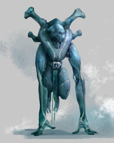 Голем-гуманоид фэнтези