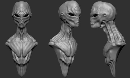 Голова пришельца