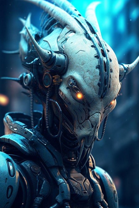 Робот киберпанк