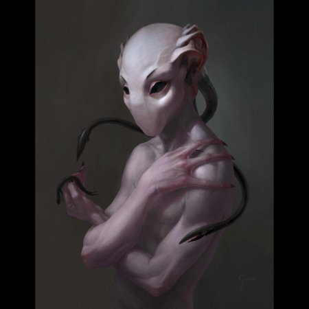 Инопланетянин арт