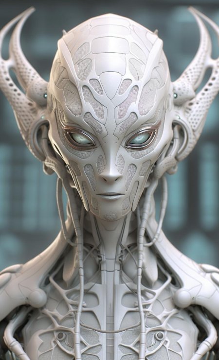 Девушка пришелец