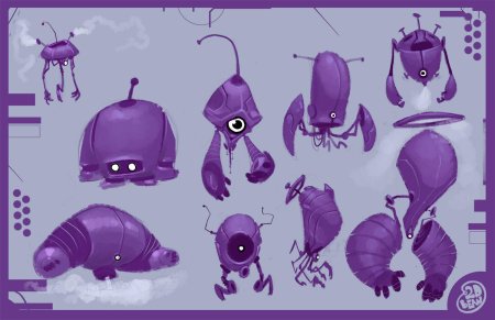 Робот концепт арт