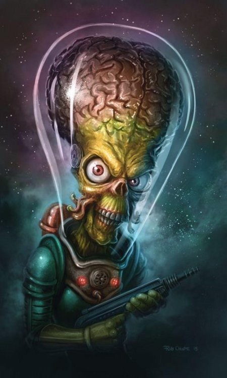 Тим бертон марс атакует