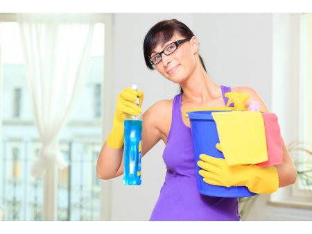 Влажная уборка помещений