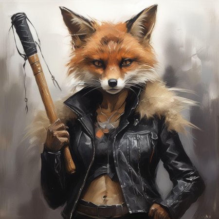 Фурри лисица